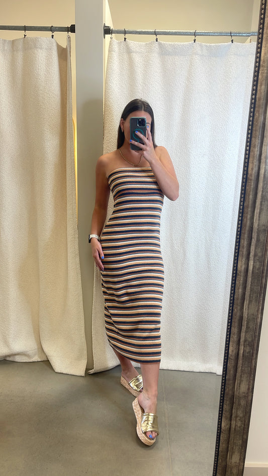 The Stripe Midi