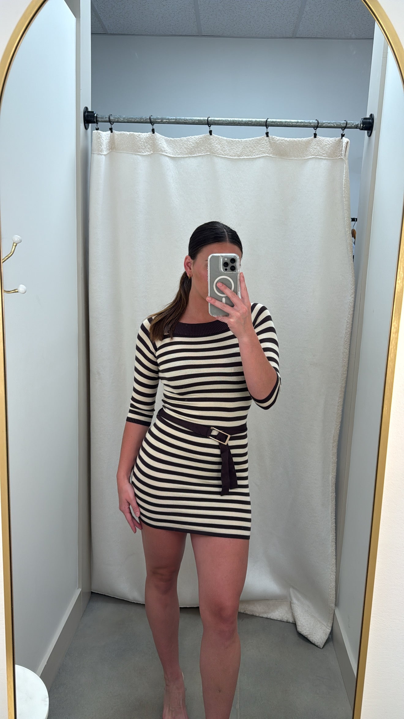 The Miley Stripe Knit Dress