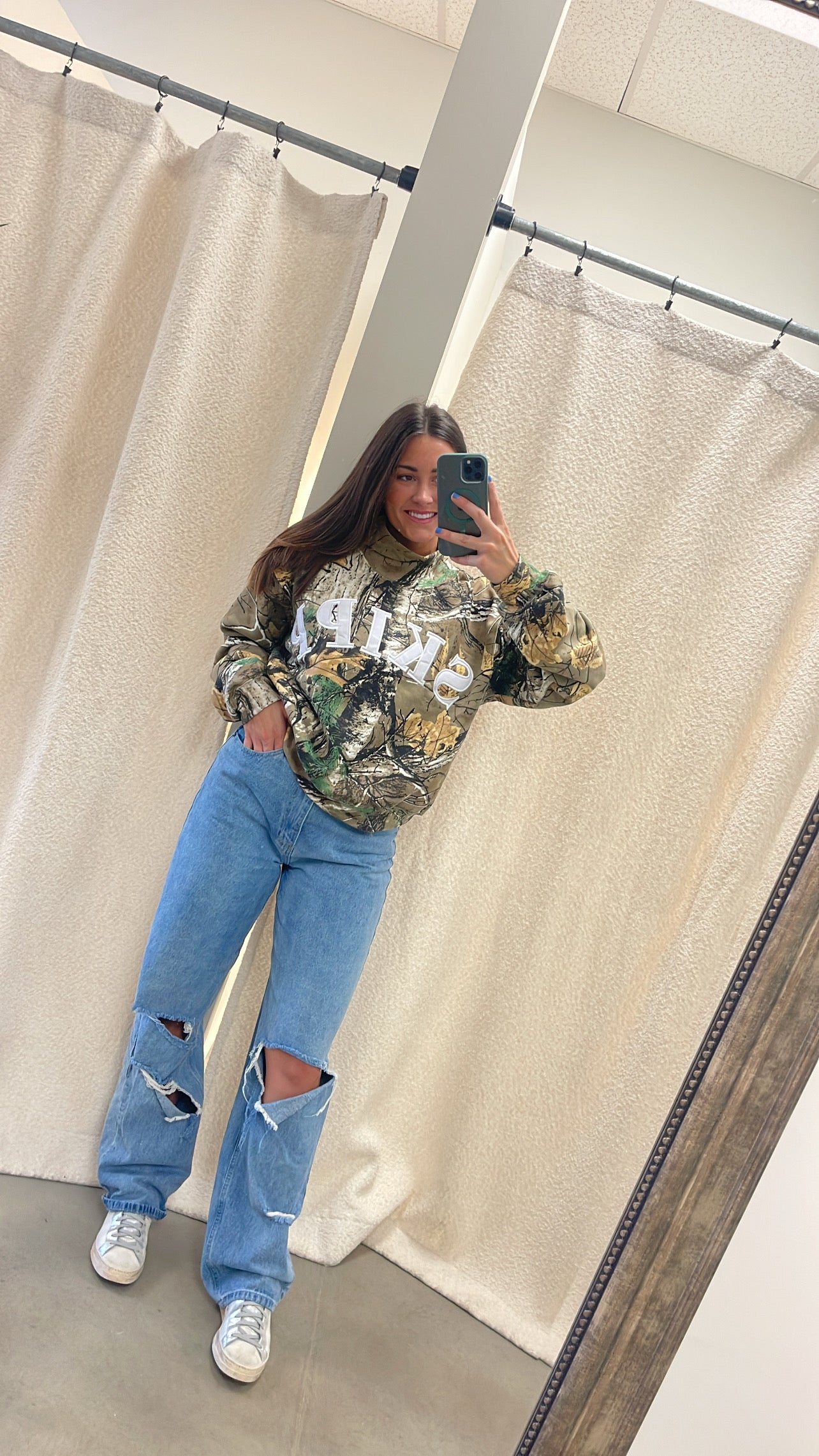 Skipp Mock Neck Sweatshirt