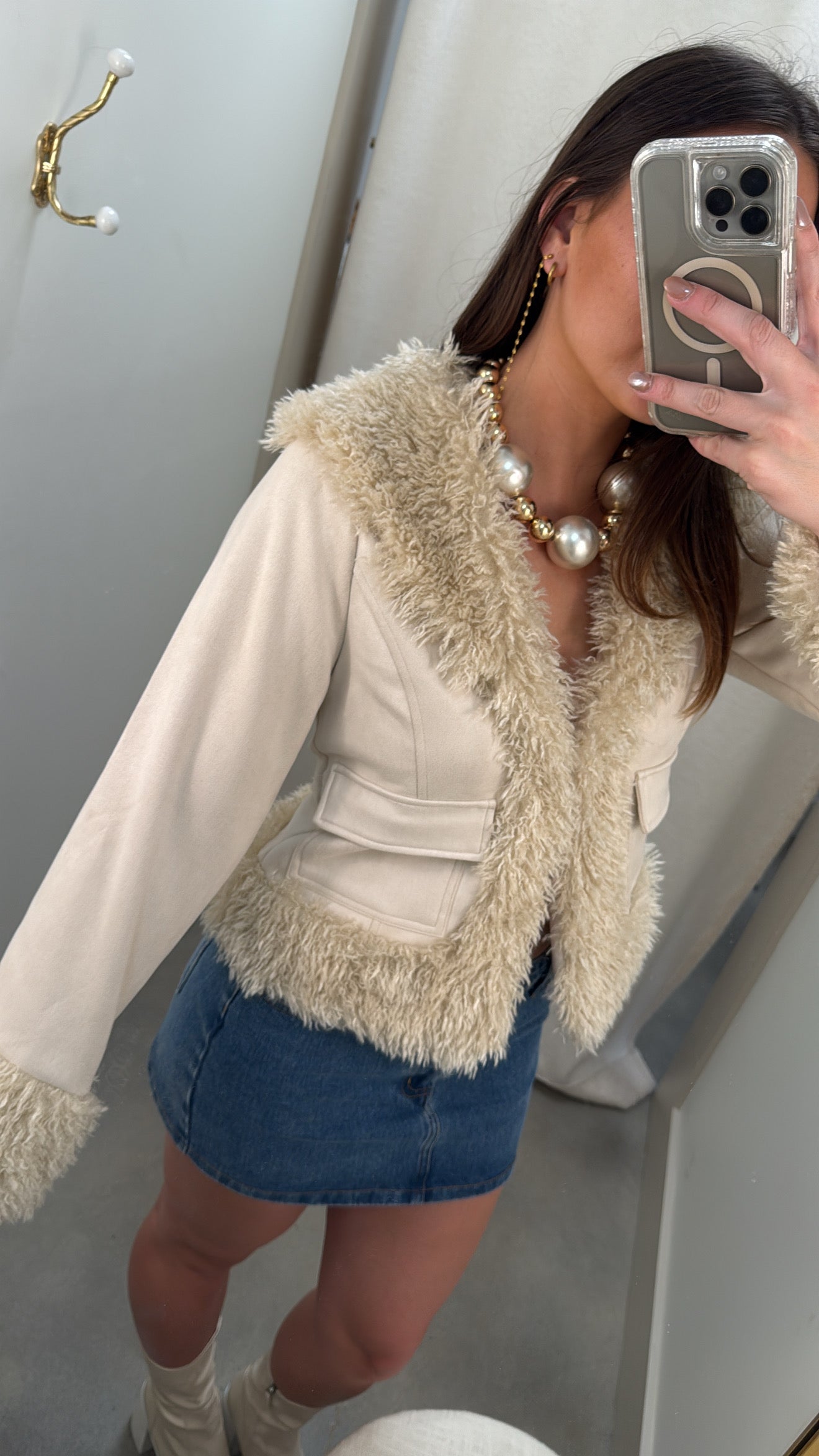 Mia Faux Fur Jacket