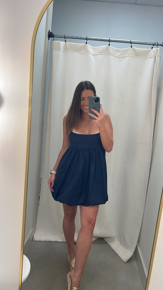 Eli Navy Dress