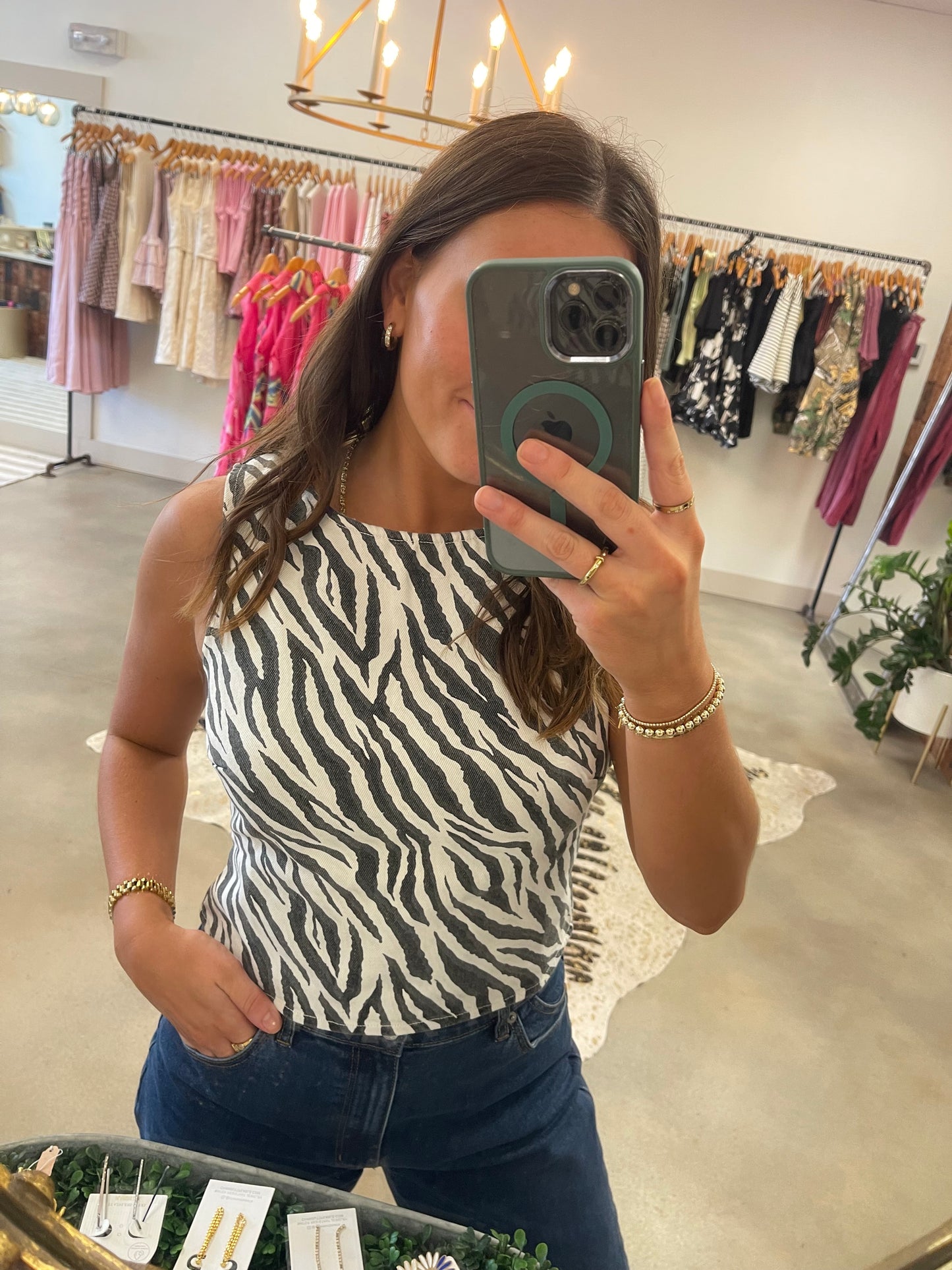The Zebra Top
