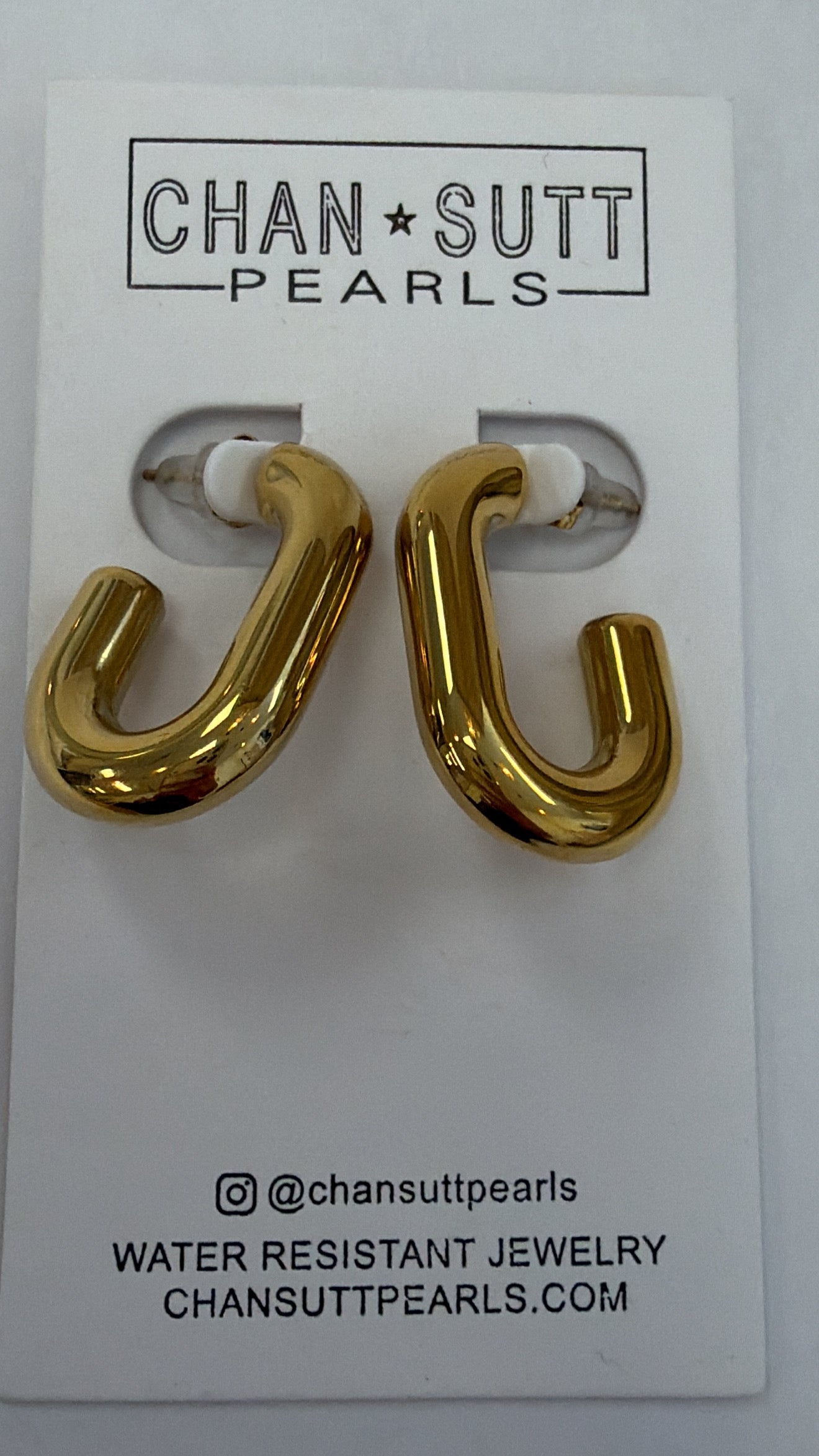 CS Gold Earrings