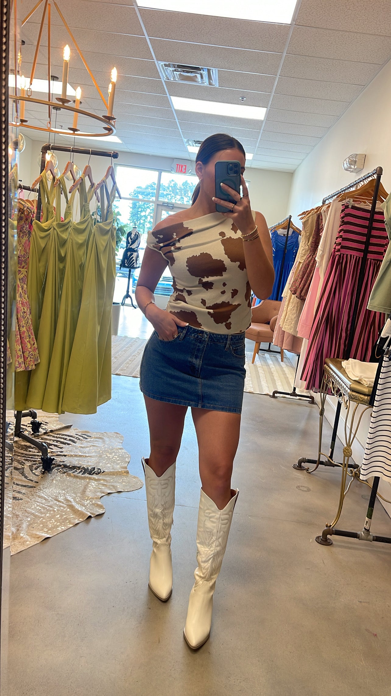 The Denim Mini