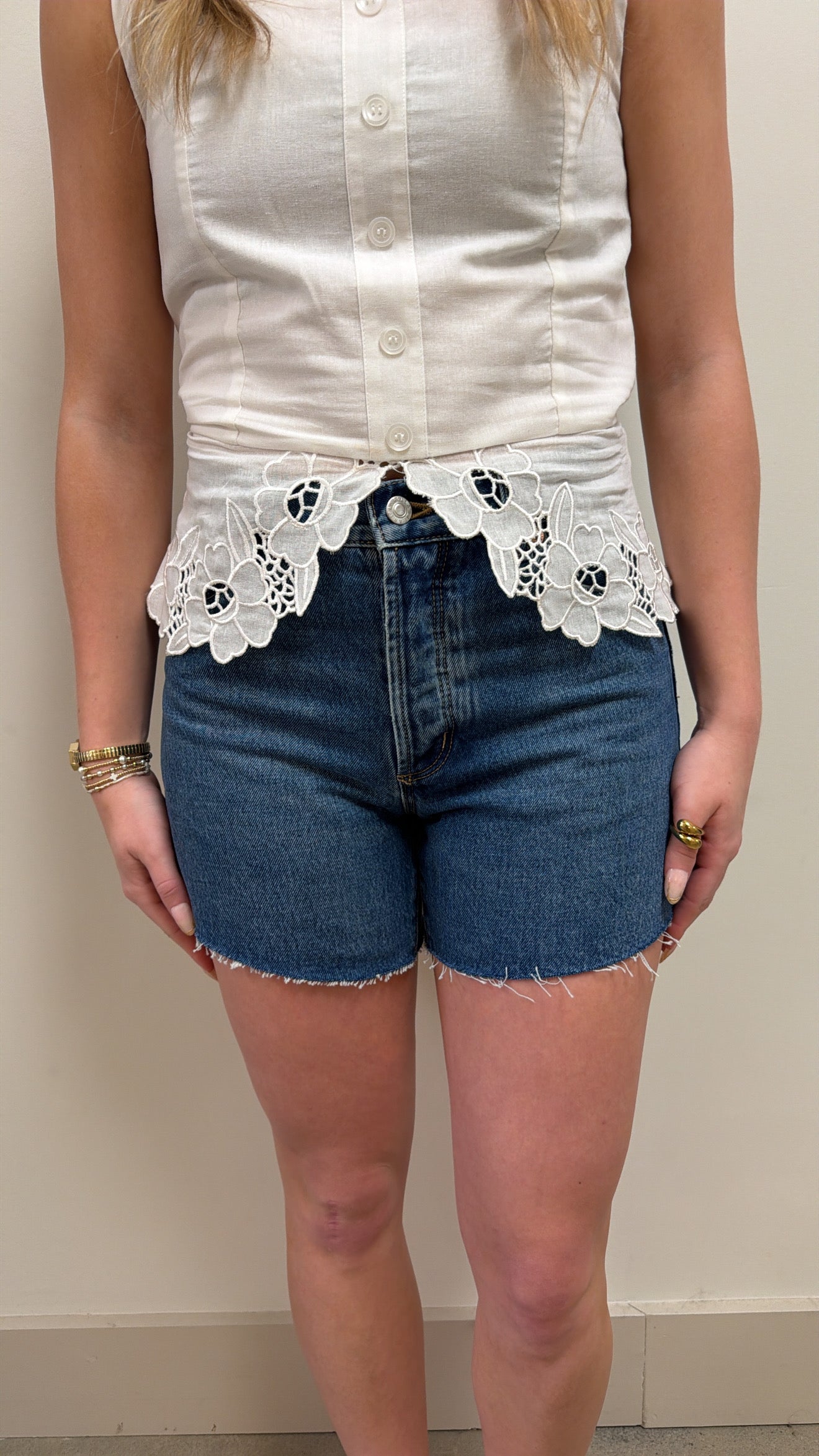 Lou Short Paris Blue Rollas