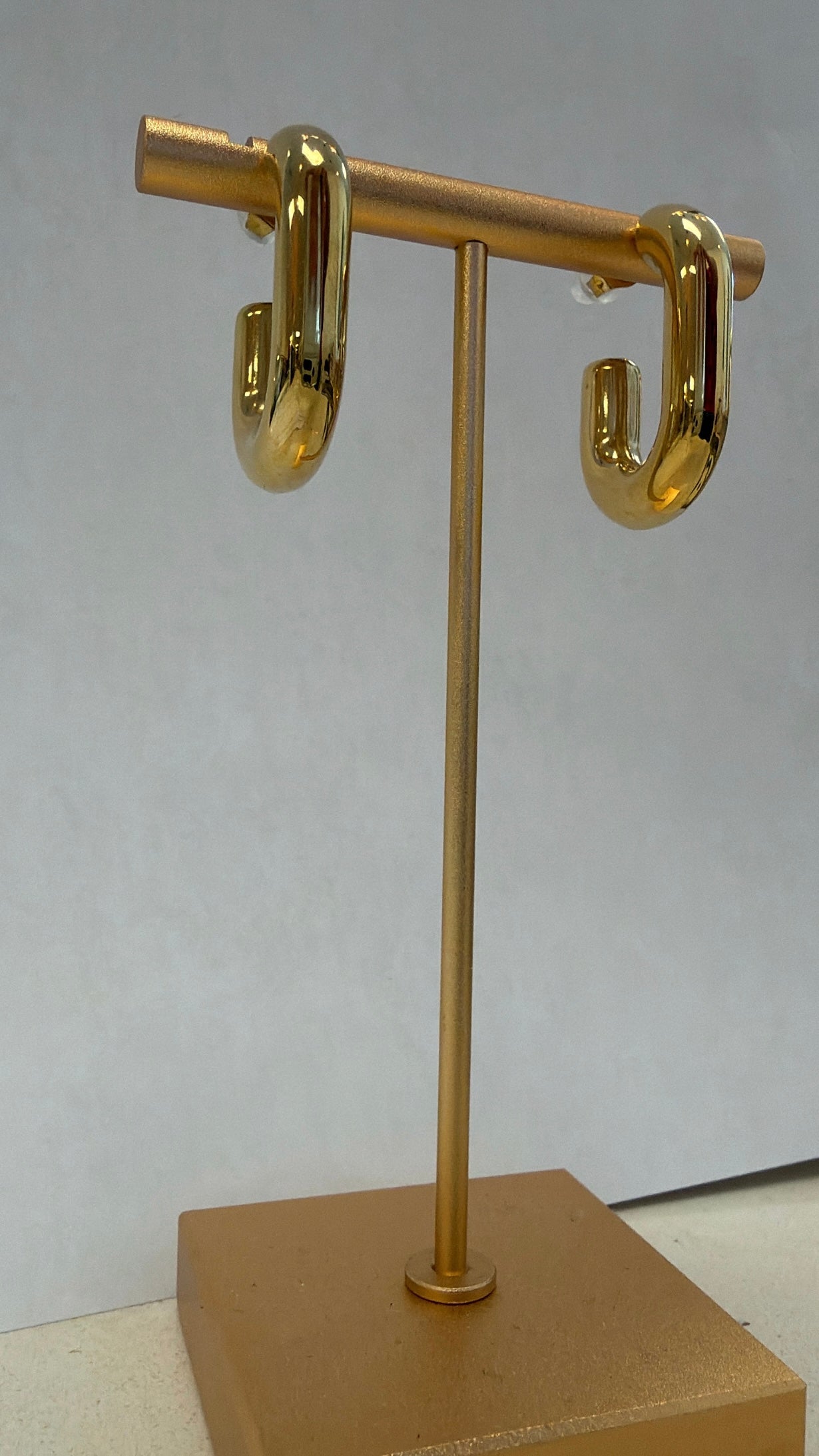 CS Gold Earrings