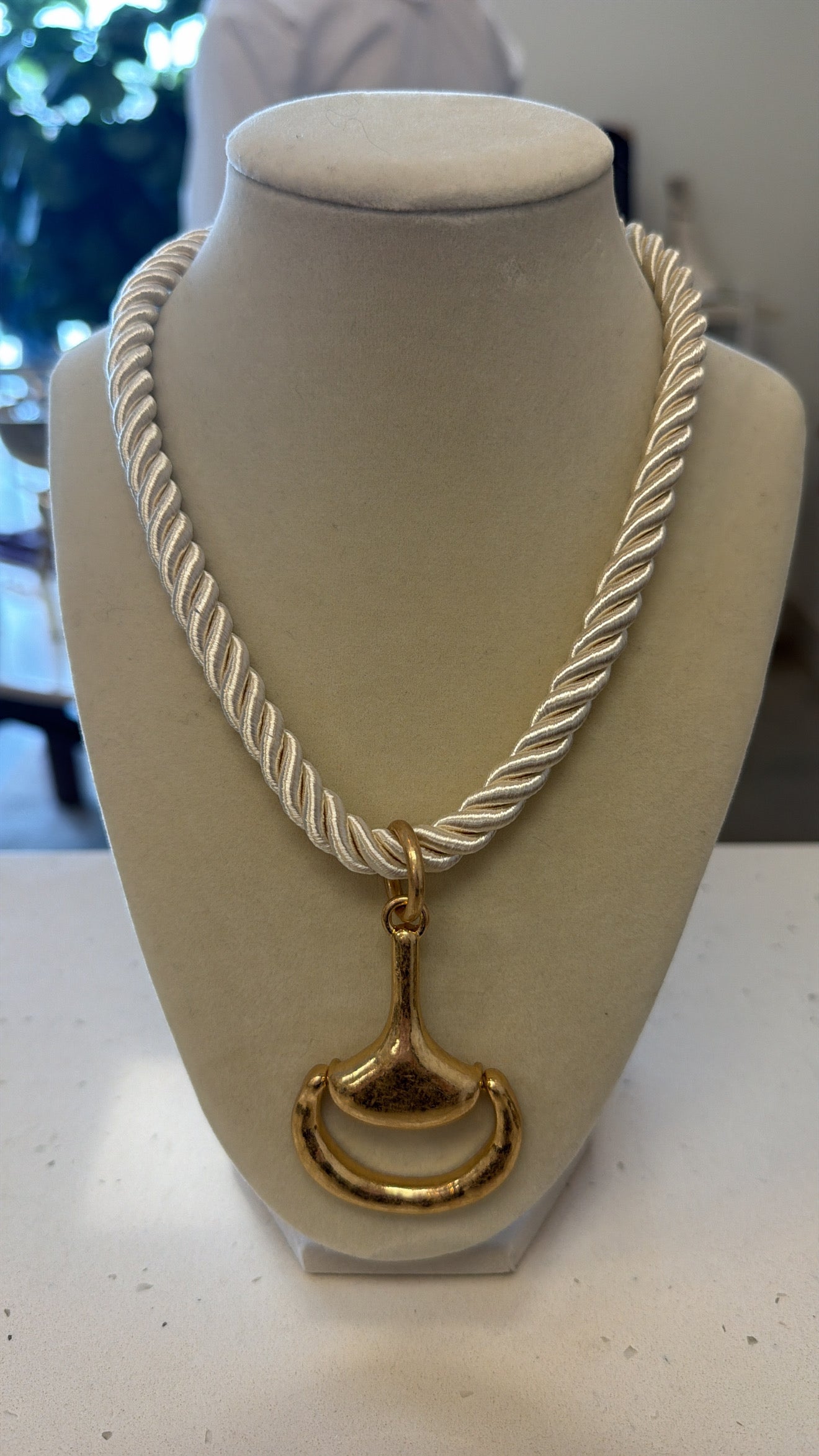 The Horse Bit Rope Necklace