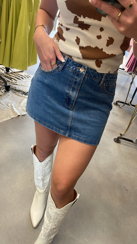 The Denim Mini