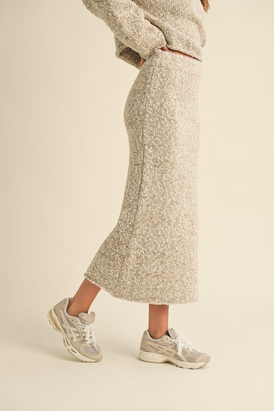 Knitted Midi Skirt