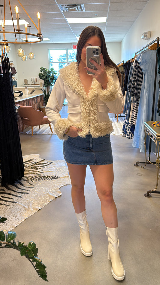 Mia Faux Fur Jacket