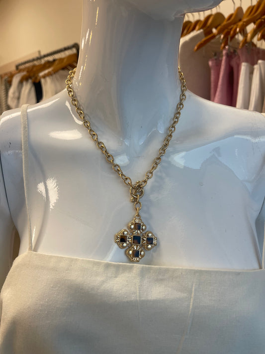Chan Necklace with earring set