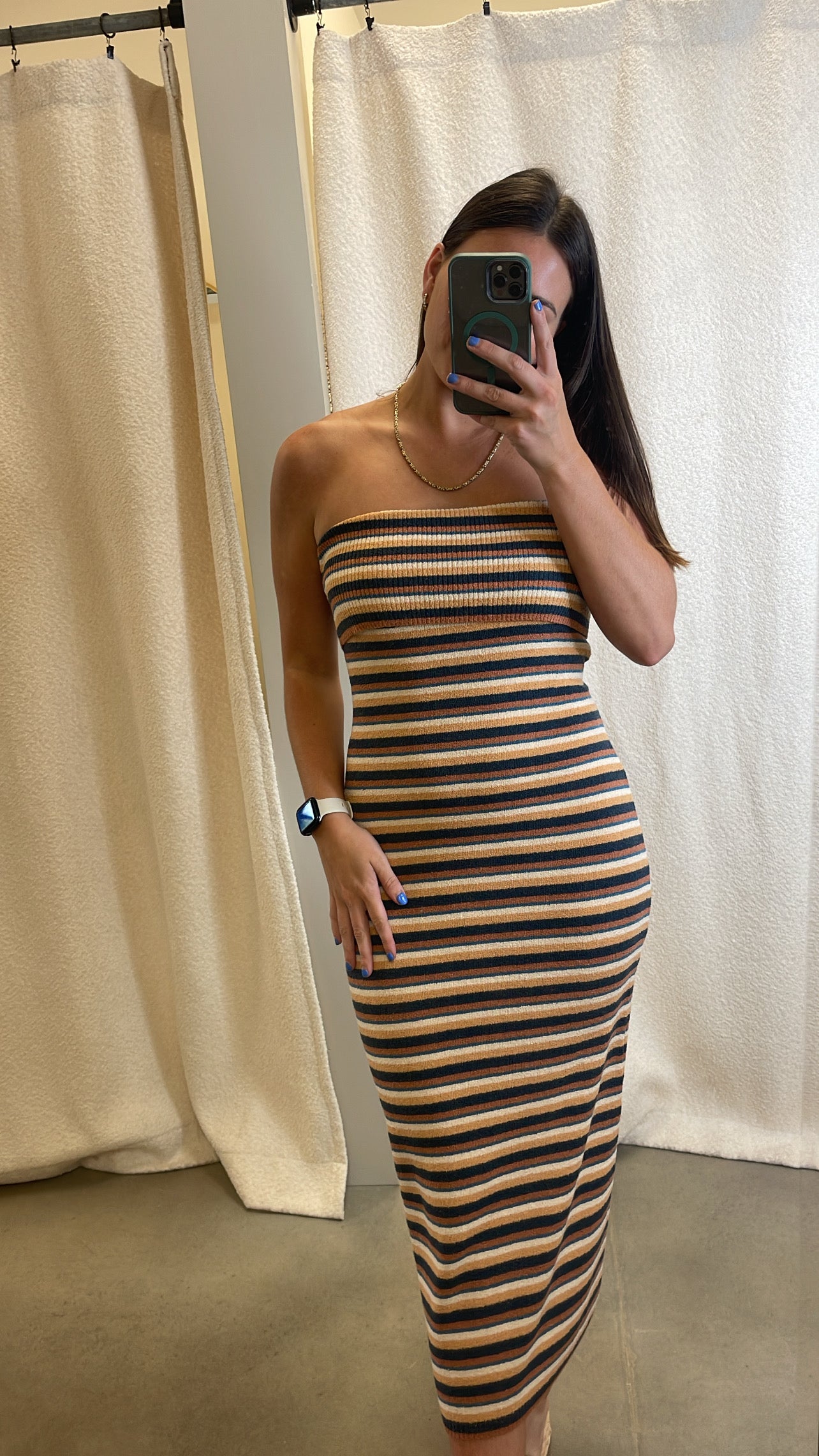 The Stripe Midi