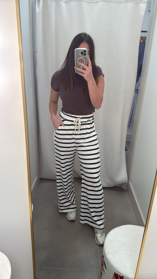 The Striped Sweatpants