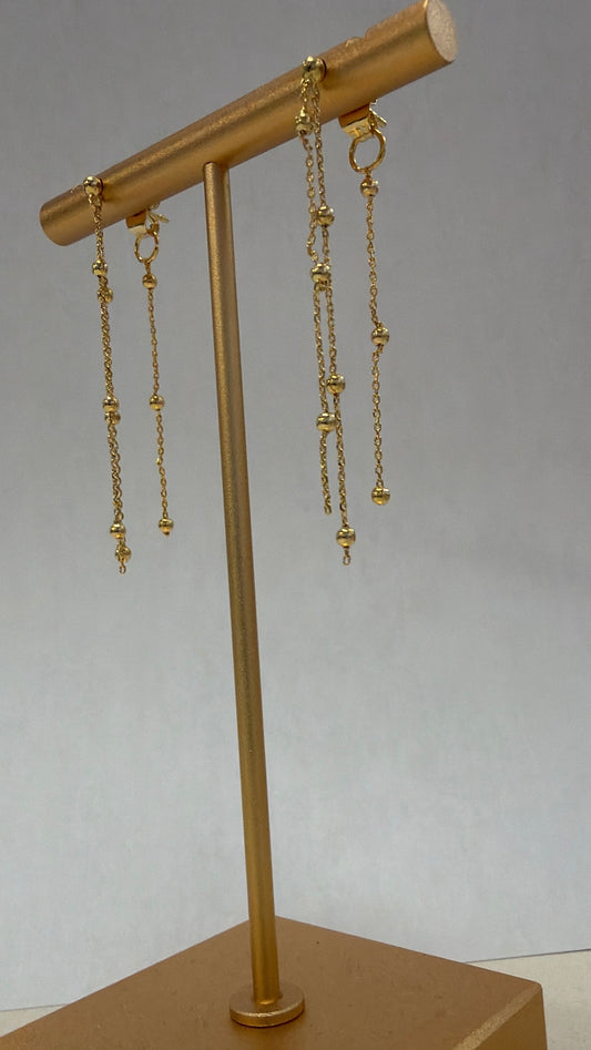 Ball Chain Earrings