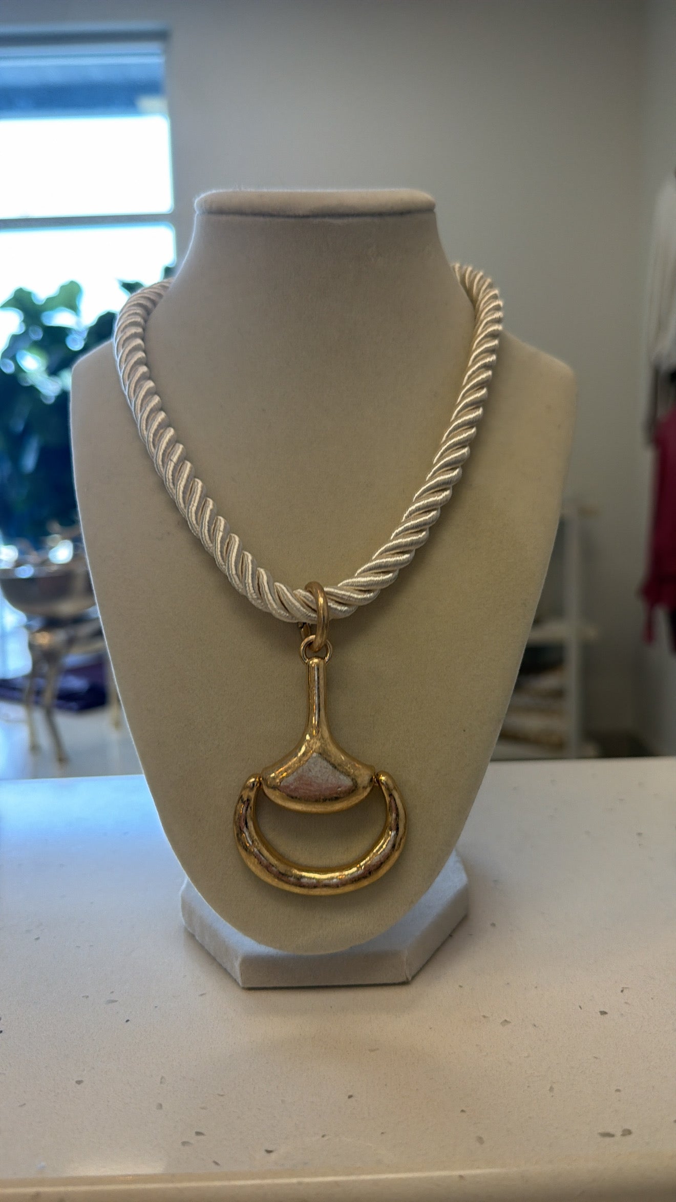 The Horse Bit Rope Necklace