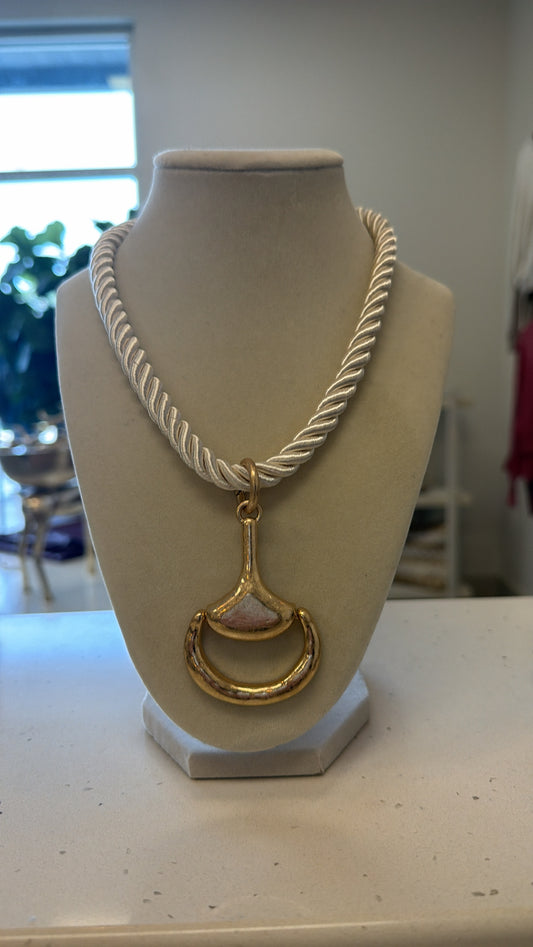 The Horse Bit Rope Necklace
