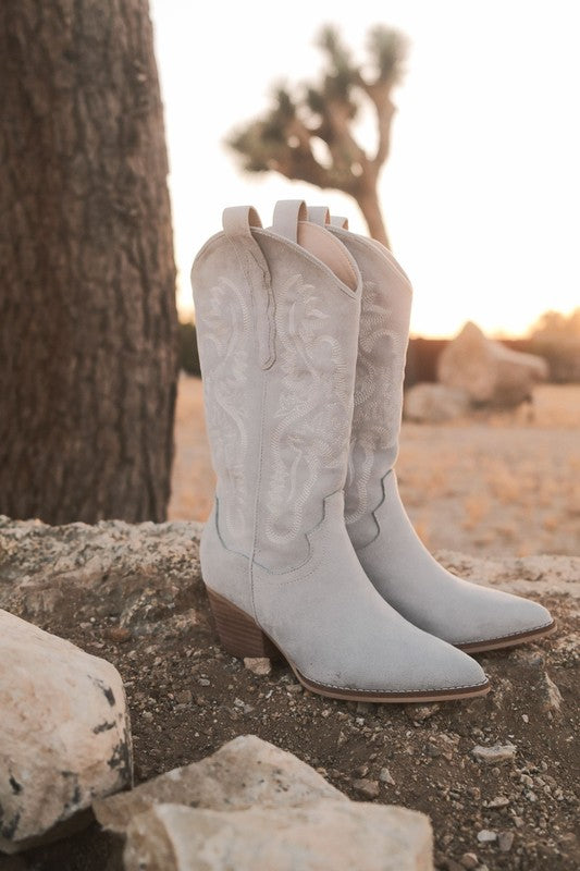 Blue Cowgirl Boot