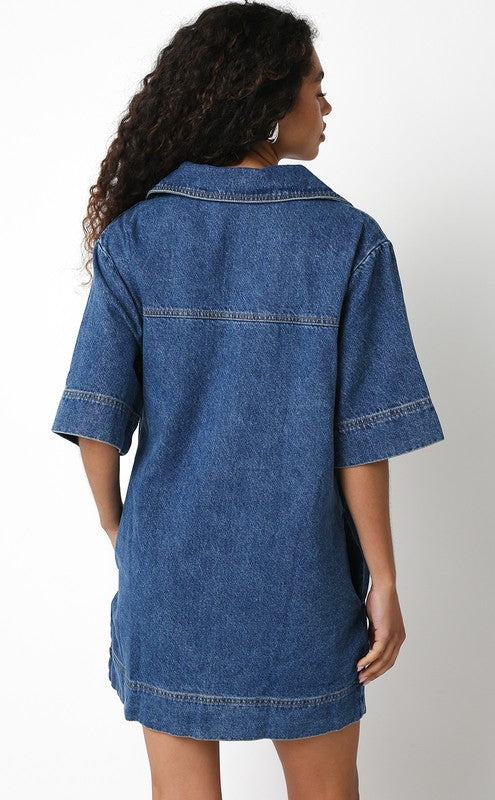 Ava Denim Mini