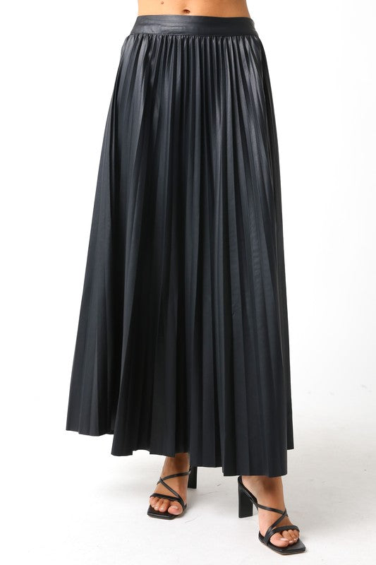 Layne Pleated Skirt