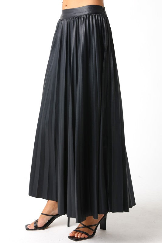 Layne Pleated Skirt