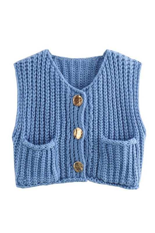 Knit Sweater Vest